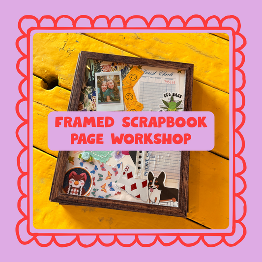 Framed Scrapbook Page Workshop