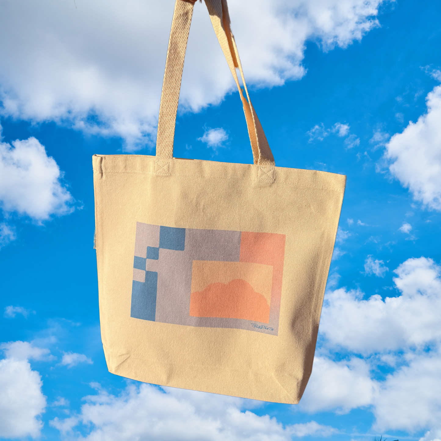 Dusk & Dawn Reversible Art Tote