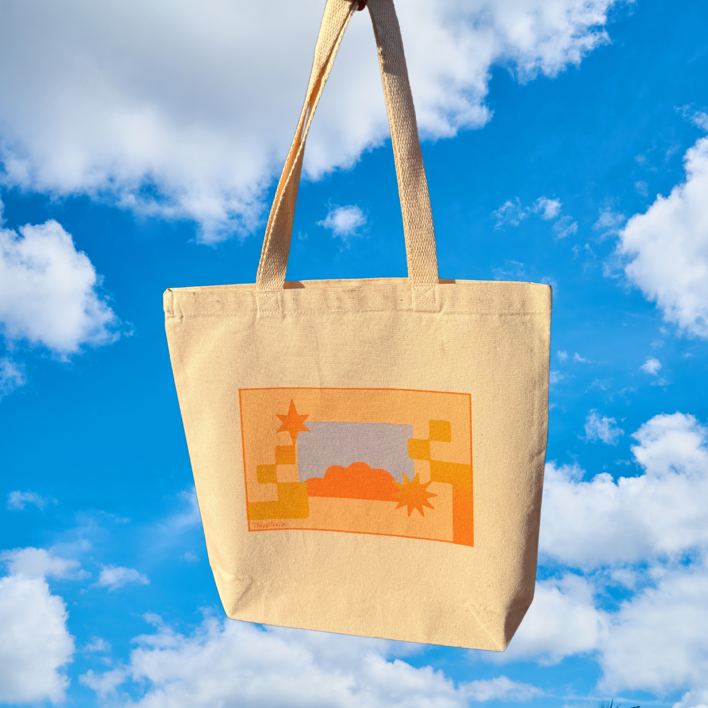 Dusk & Dawn Reversible Art Tote
